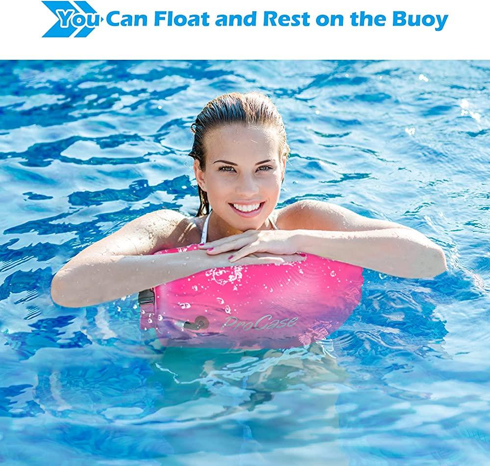 Swimming Bubble Safety Float With Adjustable Waist Belt For Open Water Swimming Safe Swim Buoy Float Training Bl12936