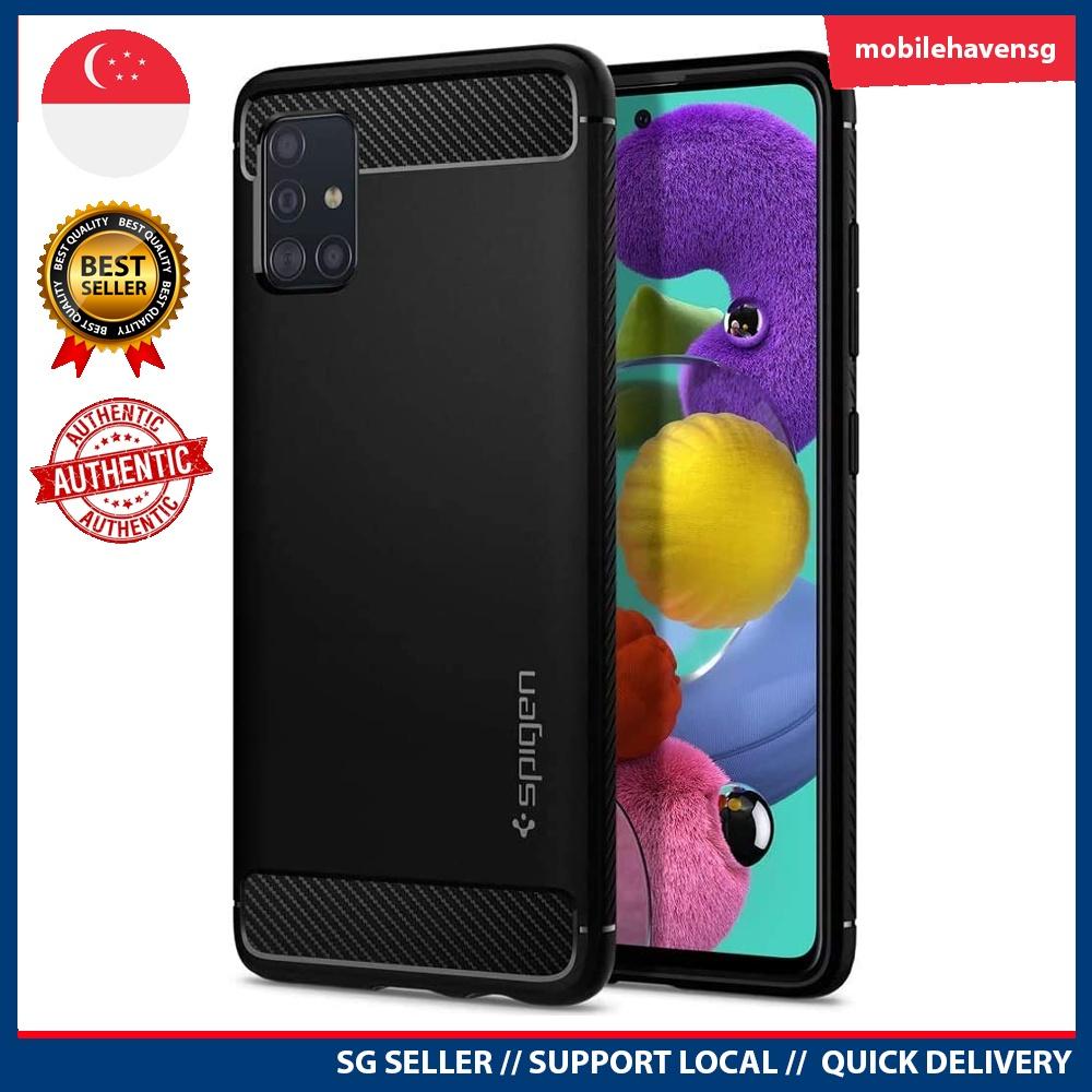 Spigen Rugged Armor Samsung Galaxy A51 Spigen Case Instock