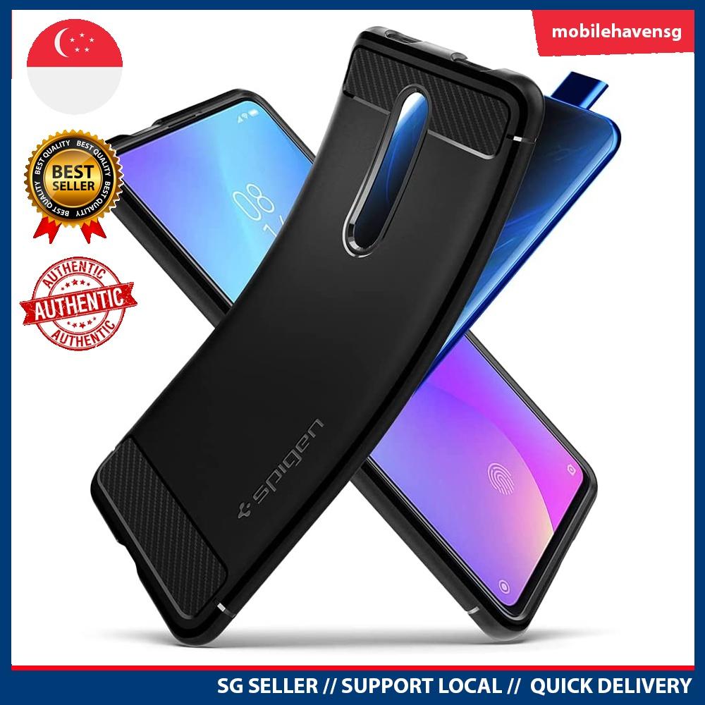instock Spigen Compatible for Xiaomi Mi 9T Mi 9T Pro Case Rugged Armor Matte Black Mobile Phones Gadgets Mobile Gadget Accessories Cases Sleeves on Carousell