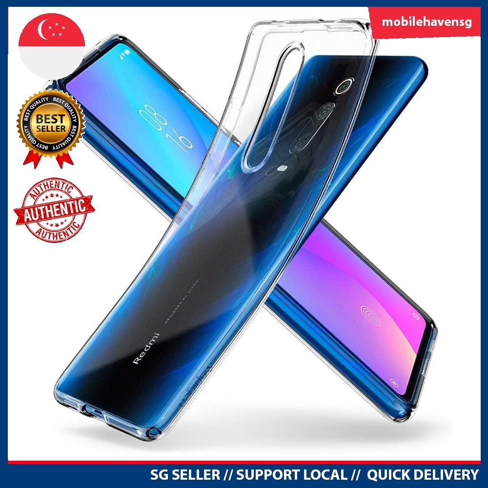 instock Spigen Compatible for Xiaomi Mi 9T Mi 9T Pro Case Liquid Crystal Crystal Clear Mobile Phones Gadgets Mobile Gadget Accessories Cases Sleeves on Carousell