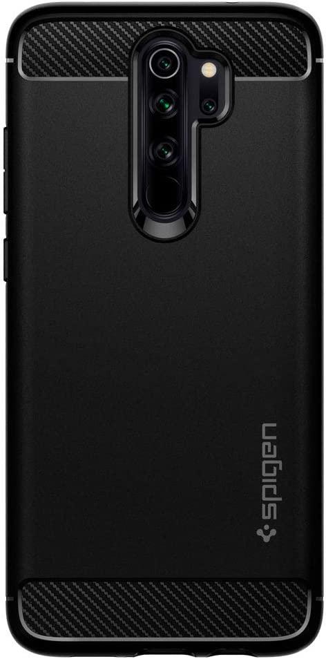 instock Spigen Compatible for Xiaomi Redmi Note 8 Pro Case Rugged Armor Matte Black Mobile Phones Gadgets Mobile Gadget Accessories Cases Sleeves on Carousell