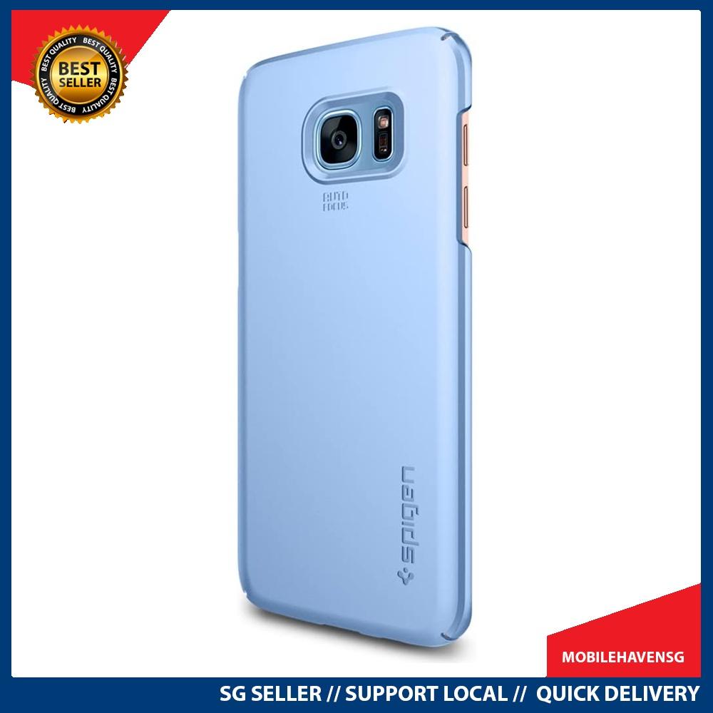 instock] Spigen Thin Fit Galaxy S7 Edge Case with Premium ...