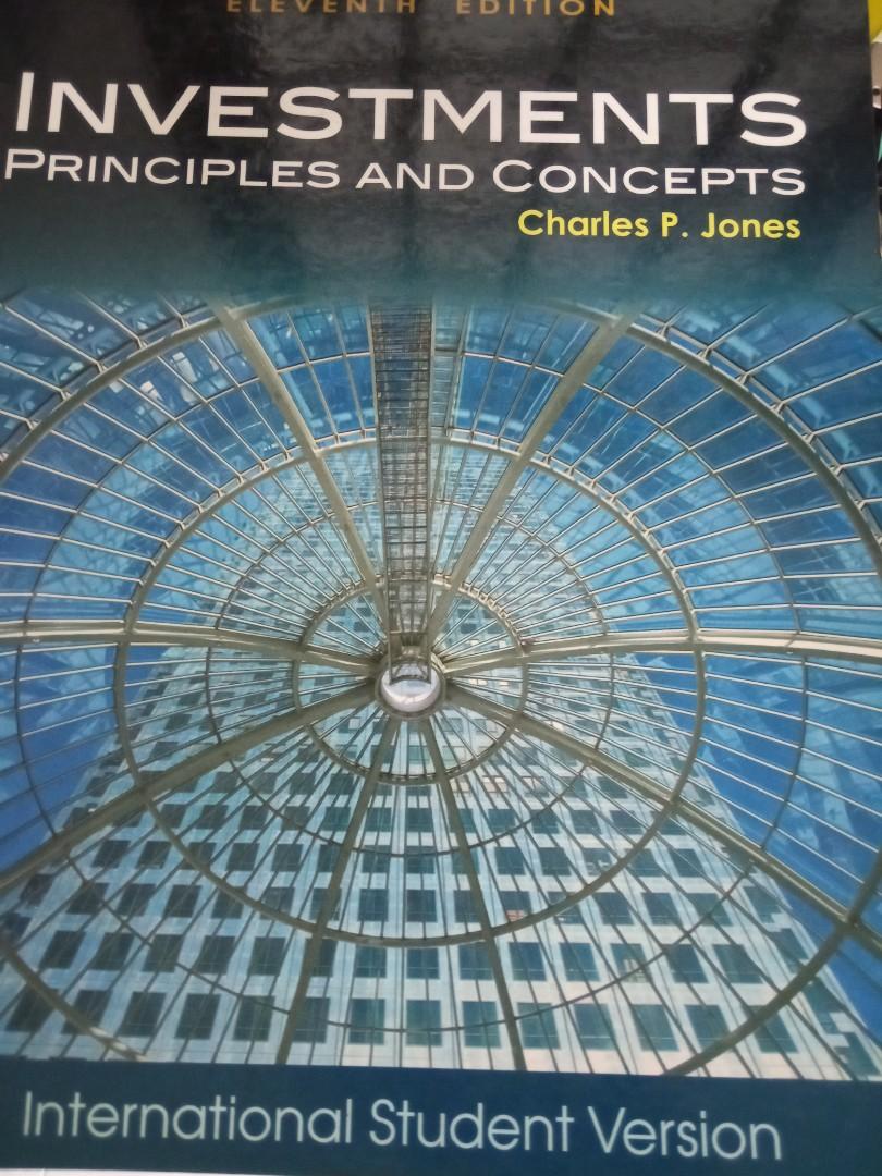 Investments principles and concepts, Hobbies & Toys, Books & Magazines