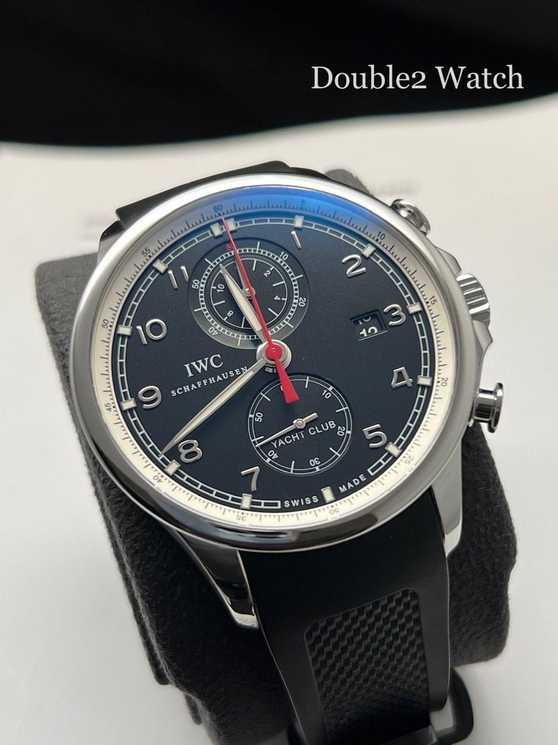 IWC Portugieser Yacht Club Chronograph Automatic 45mm Black Dial