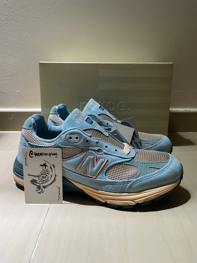 Joe Freshgoods New Balance 993 Performance Art Arctic Blue
