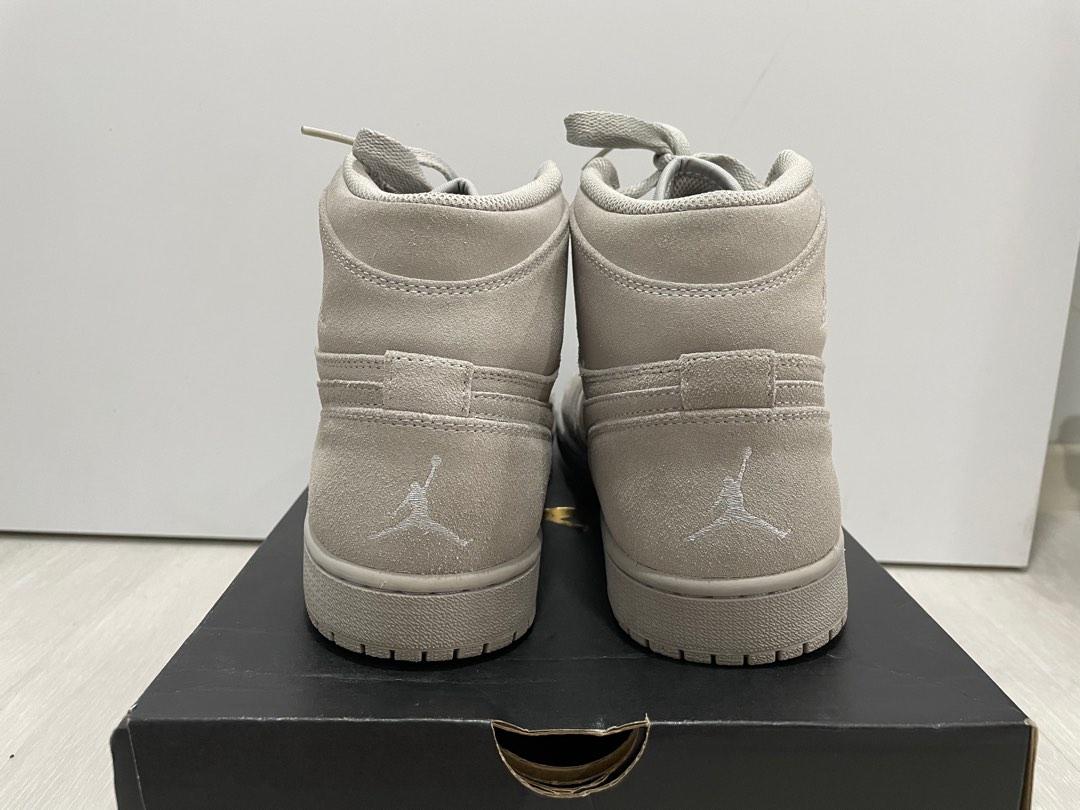 All grey clearance suede jordans
