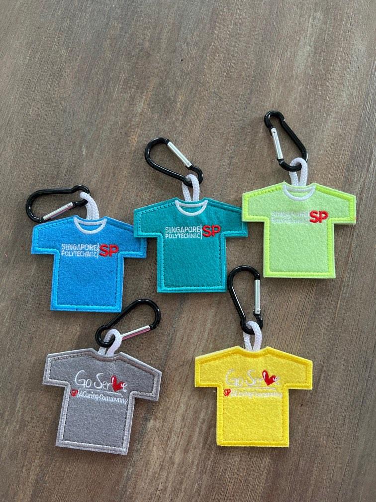 Keychain Singapore polytechnic, Hobbies & Toys, Stationery & Craft