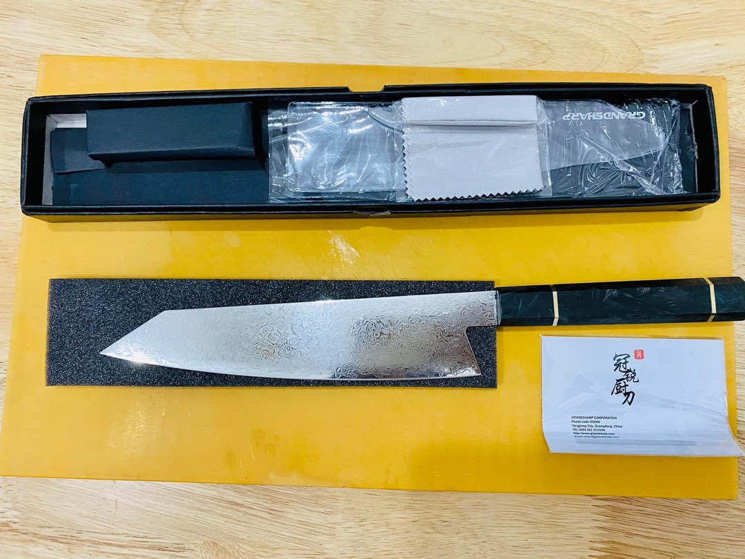 Kiritsuke Damascus knife, Furniture & Home Living, Kitchenware