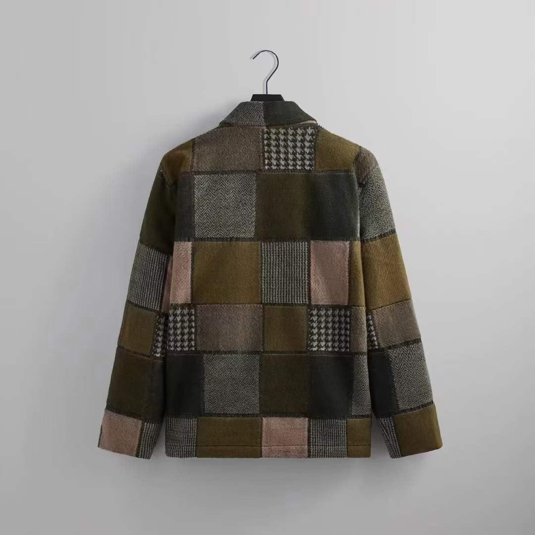 KITH PATCHWORK WOOL COACH - ブルゾン