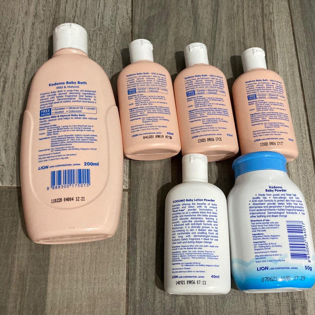 Kodomo Baby Bath Lotion Powder, Babies & Kids, Bathing & Changing, Baby