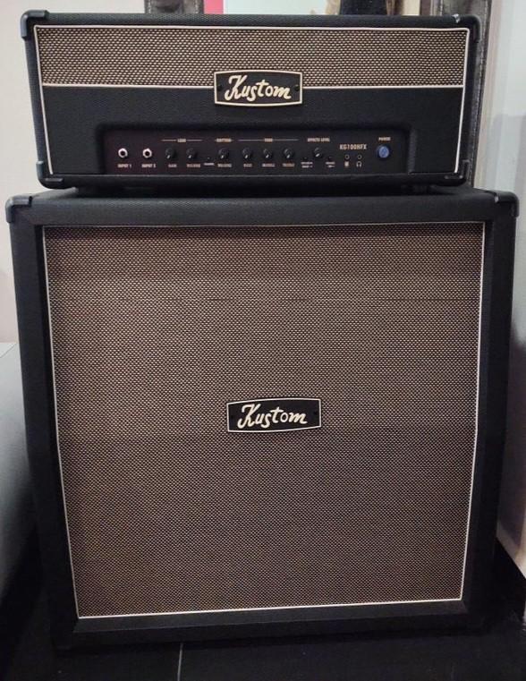 Kustom KG100HFX Stack Guitar Amp 100W, Hobbies & Toys, Music & Media