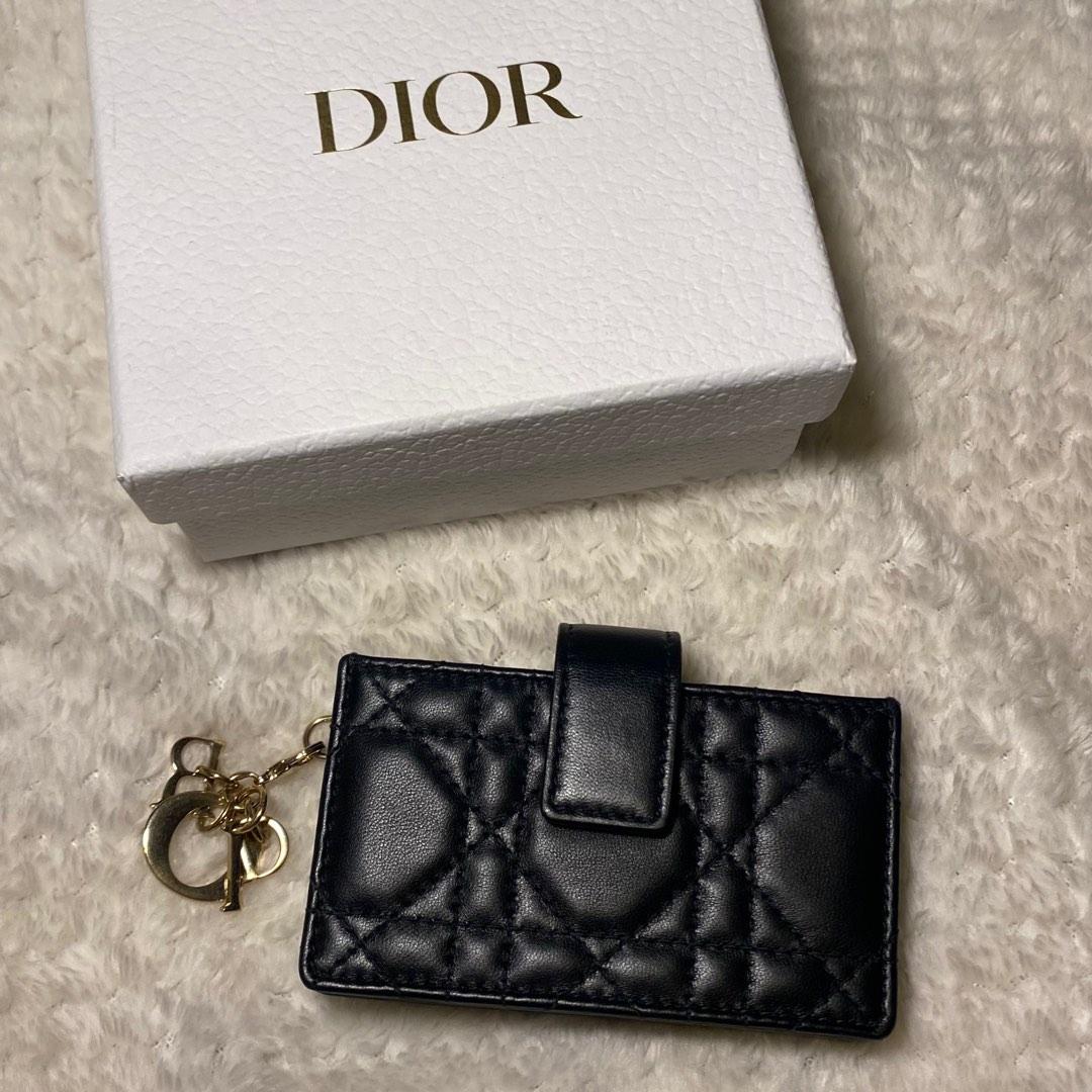 Dior 5 2025 gusset card holder