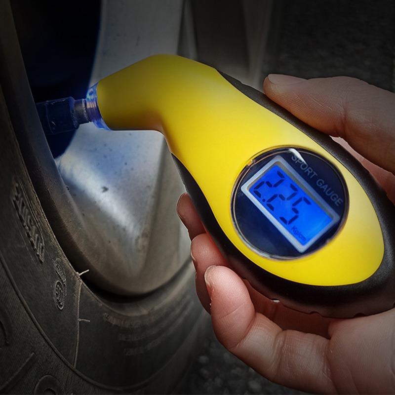 LEAP Digital Tyre Pressure Gauge Car Bike Tire Pressure Measurement