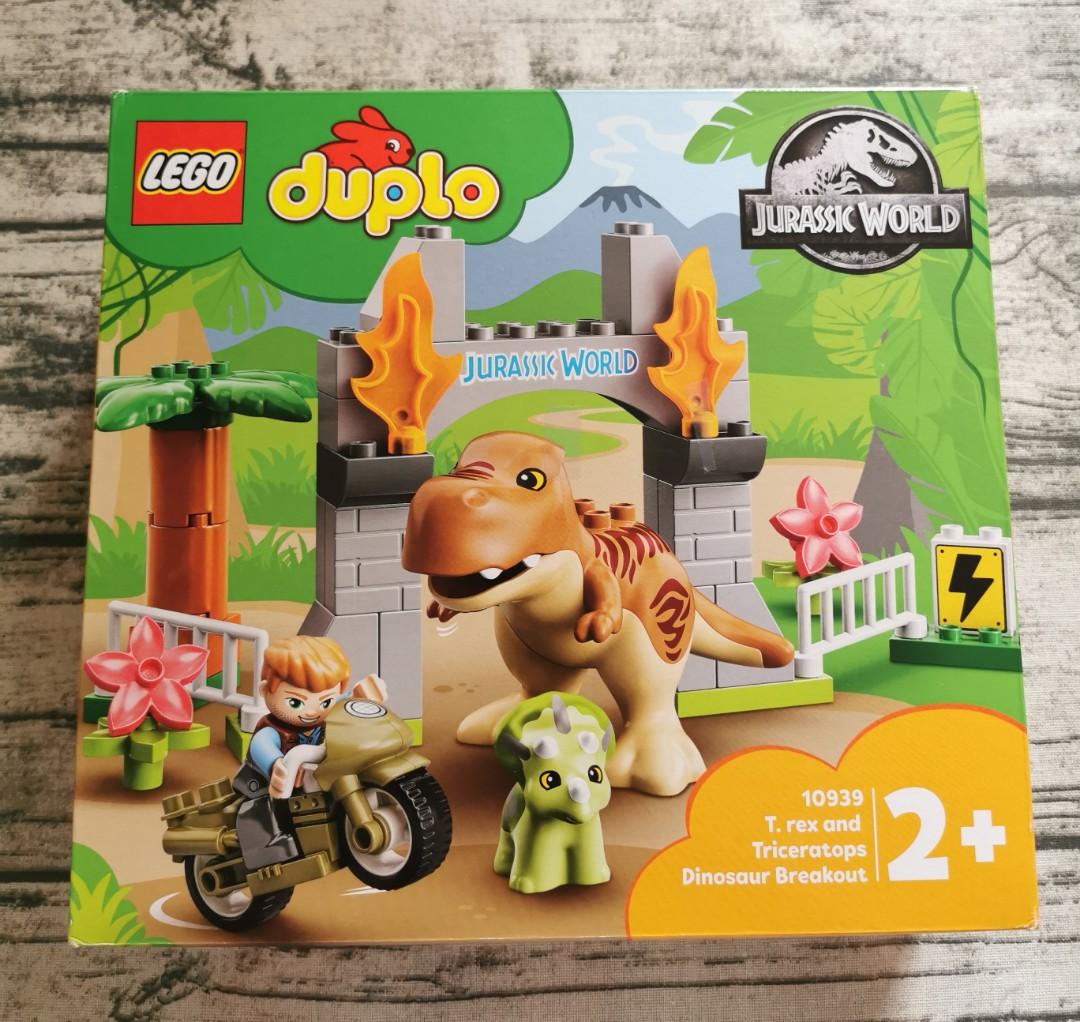 Lego Duplo Jurassic World T. Rex and Triceratops Dinosaur, Hobbies & Toys,  Toys & Games on Carousell