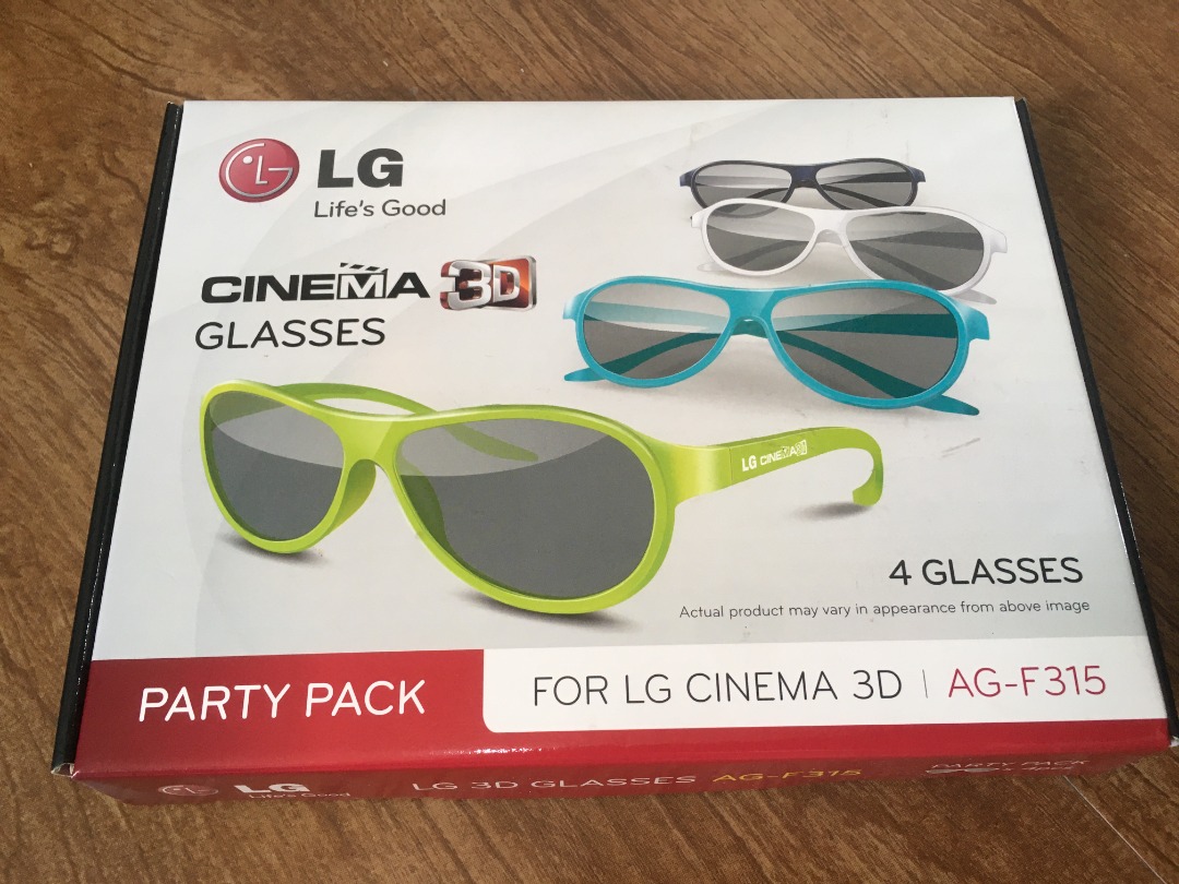 LG Cinema 3D Glasses + Original LG Magic Remote, TV & Home Appliances