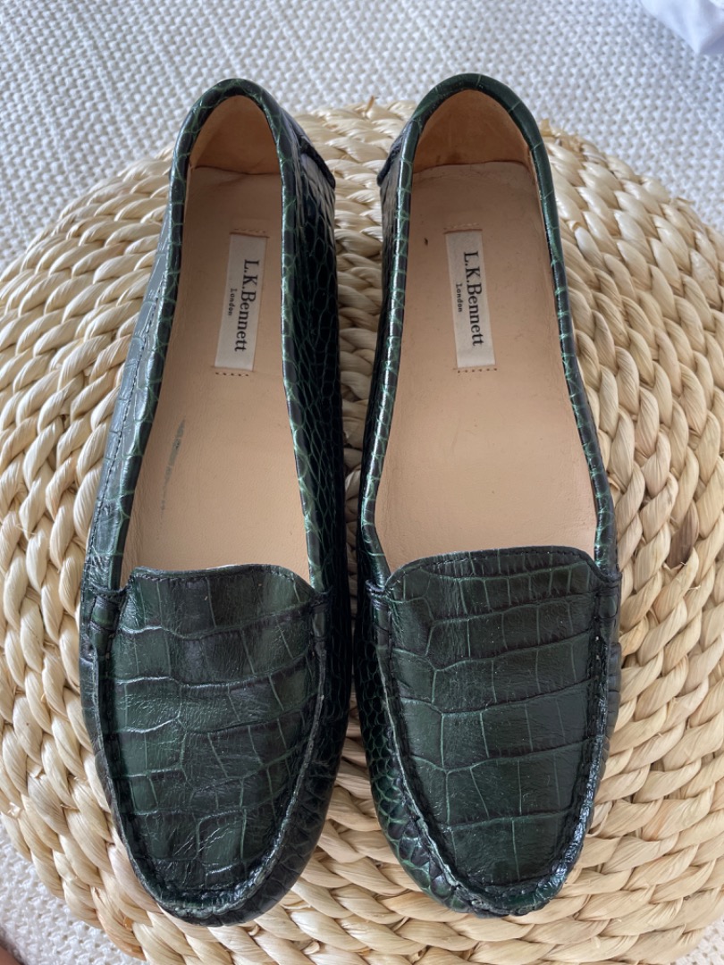 LK leather shoes, Women's Fashion, Footwear, Loafers on Carousell