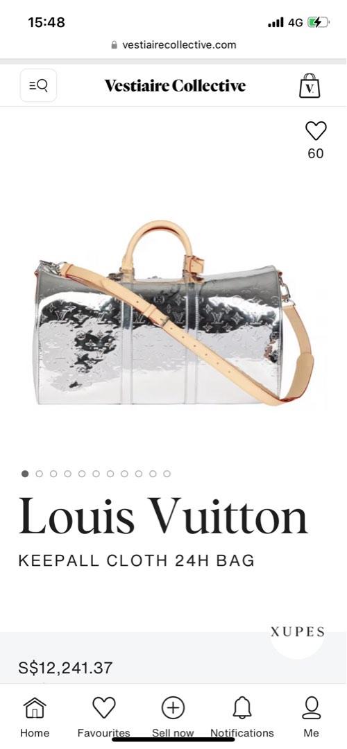 Louis Vuitton Ebene And Black Monogram Canvas Keepall Bandouliere 50 Black  And Orange Hardware Available For Immediate Sale At Sotheby's