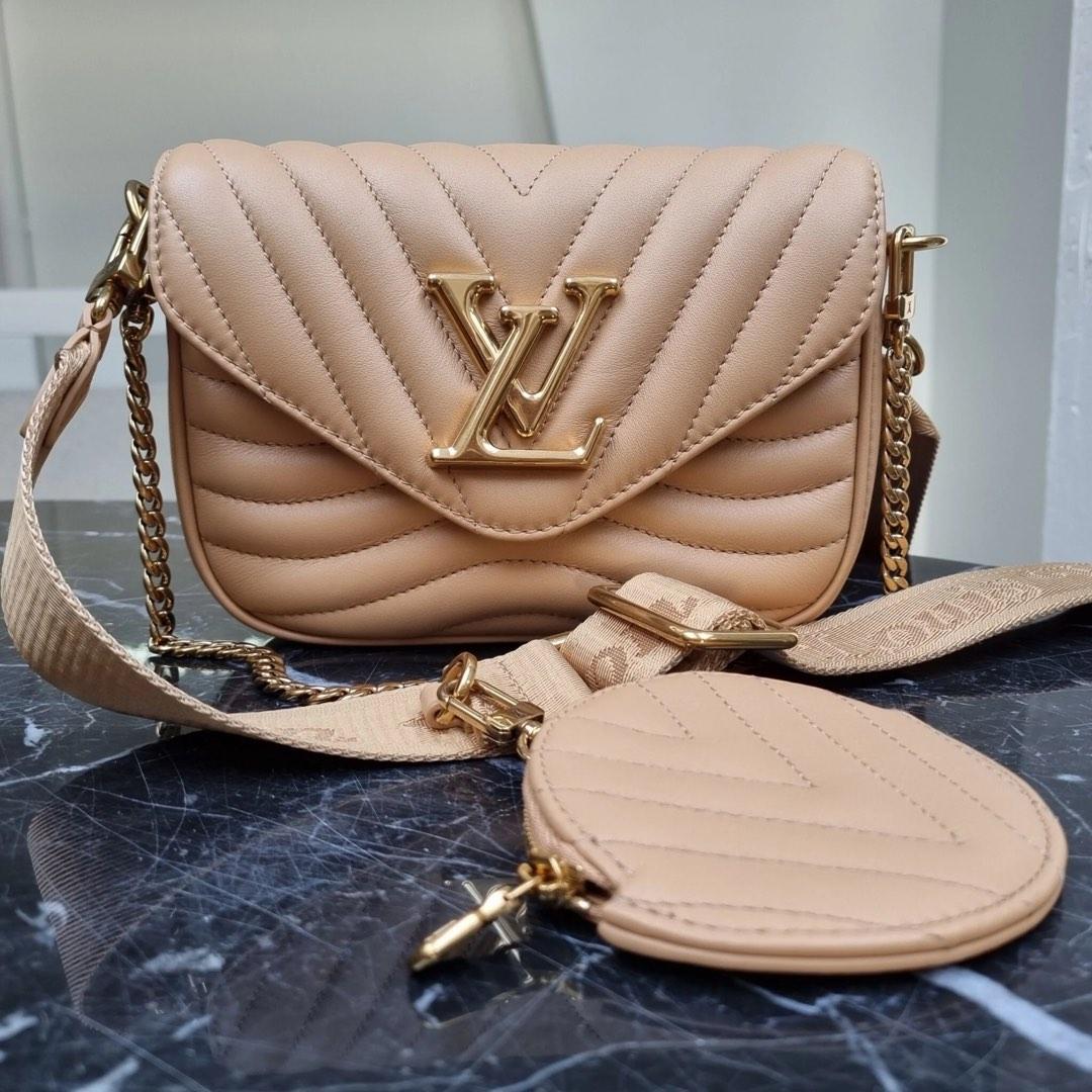 LV New wave multi pochette pink, Luxury, Bags & Wallets on Carousell