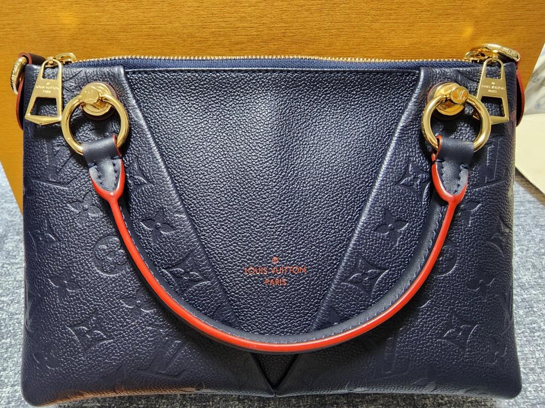 Louis Vuitton Very Good Empreinte V Tote BB RARE Black Crossbody Handbag