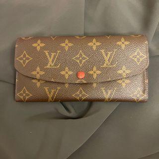 LV 正品皮夾付防塵袋