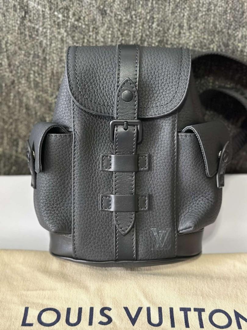 Louis Vuitton Christopher Crossbody XS Black Leather