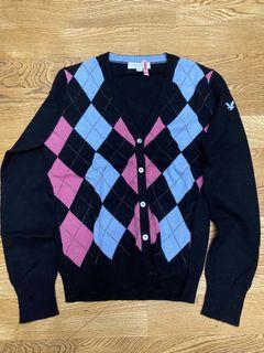 LYLE&SCOTT_ 喀什米爾格紋針織衫_s