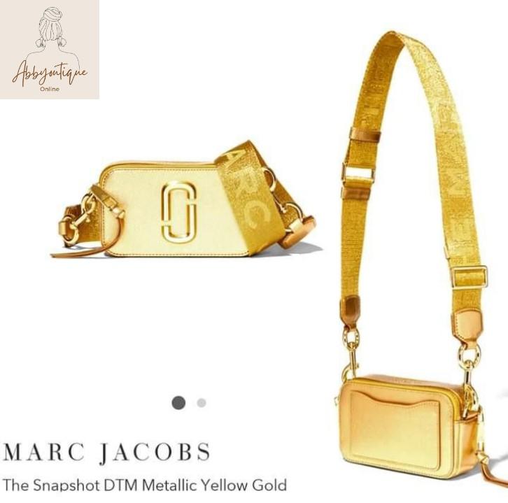 THE Snapshot DTM Metallic Marc Jacobs  Marc jacobs snapshot bag, Metallic  bag, Marc jacobs