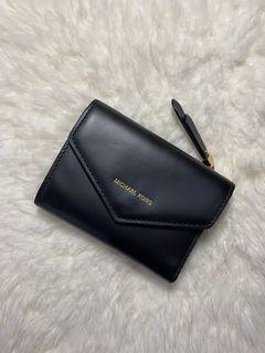 Michael Kors black envelope wallet