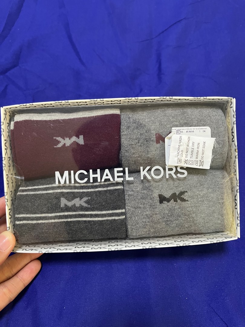 Michael Kors crew socks, Luxury, Accessories on Carousell