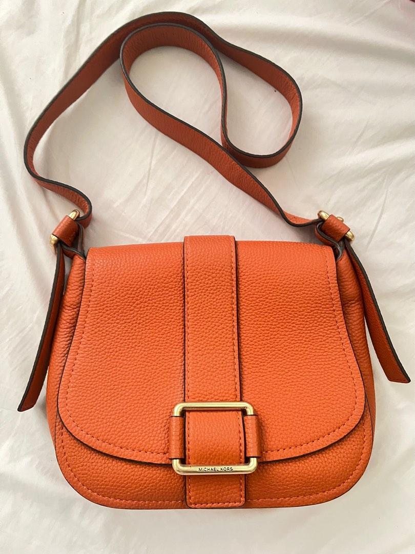 Michael kors maxine large saddle bag deals