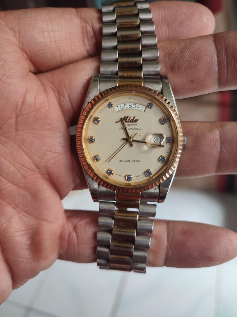 Mido president original, Fesyen Pria, Jam Tangan di Carousell