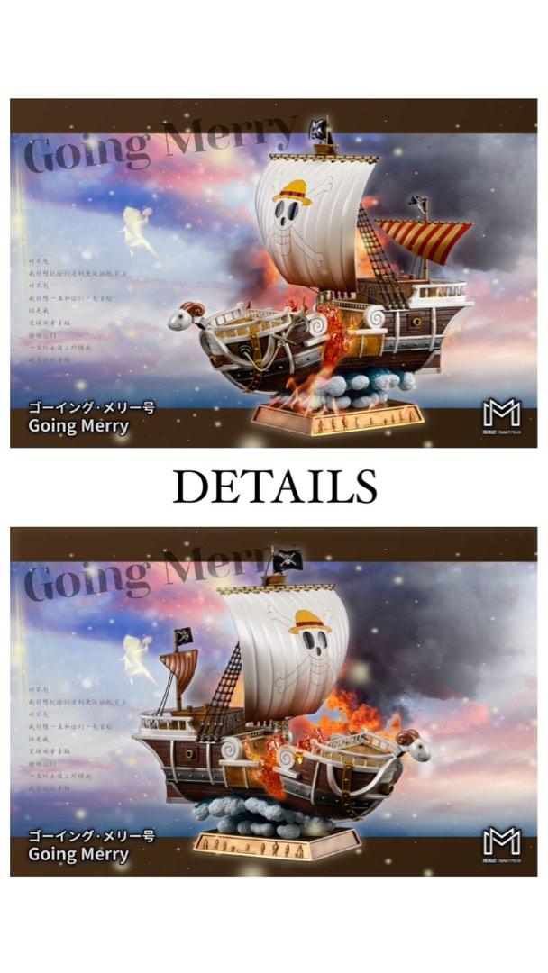 MM Studio One Piece Going Merry Statue w/ LED