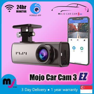 Mojo Car Dash Cam Pro 2 Front Camera Only Night Vision Wide Angle View Loop Recording G-Sensor Optional Parking Monitor