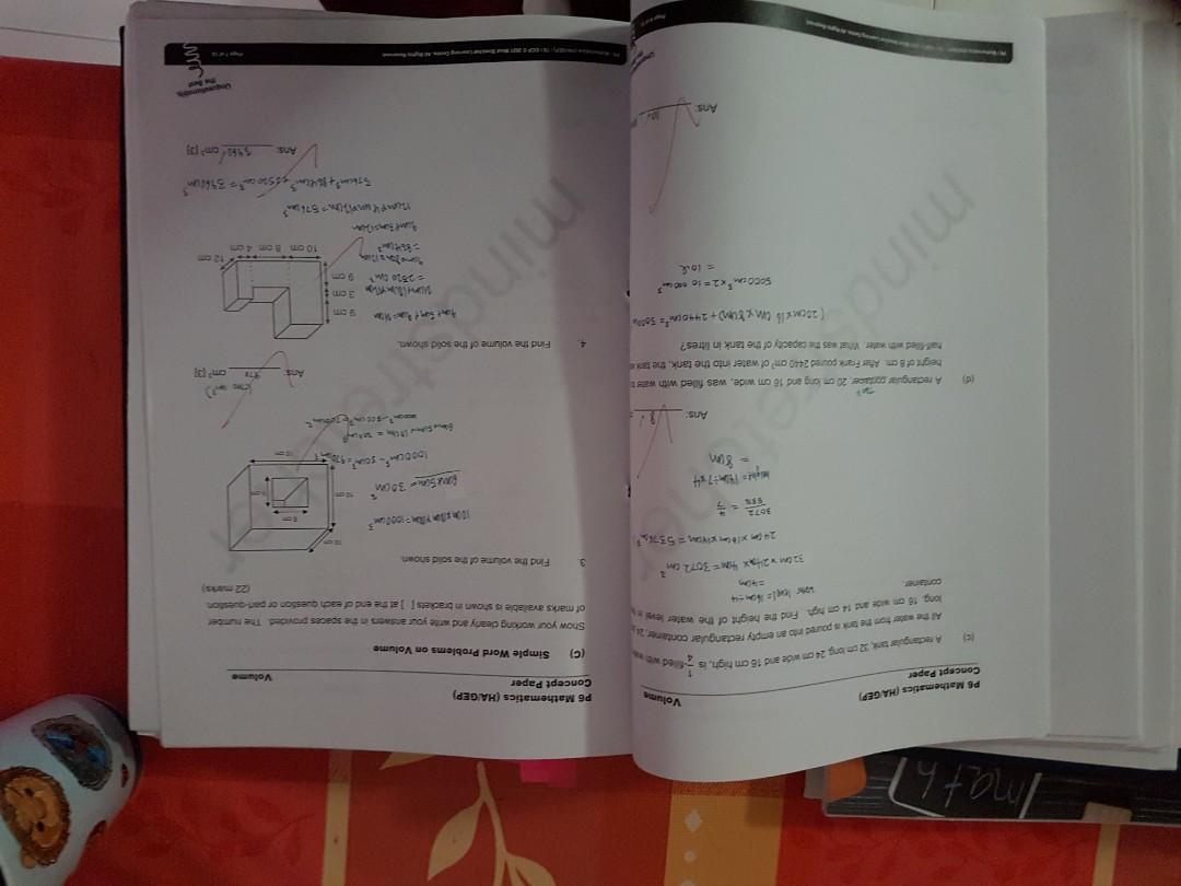 MS P6 Maths Complete Notes, Hobbies & Toys, Books & Magazines ...
