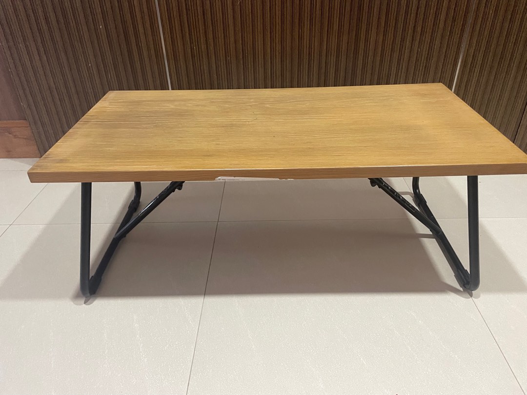 Muji oak folding best sale table