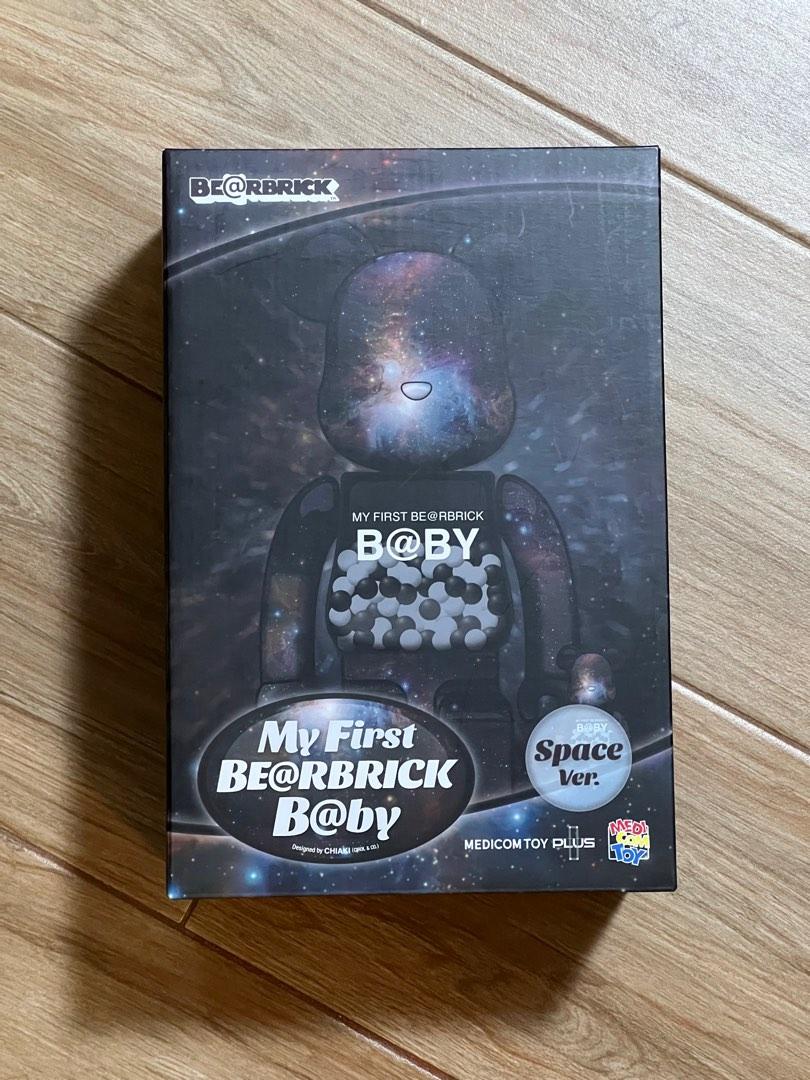 My First BE@RBRICK B@by space ver. 400% & 100% My First BEARBRICK