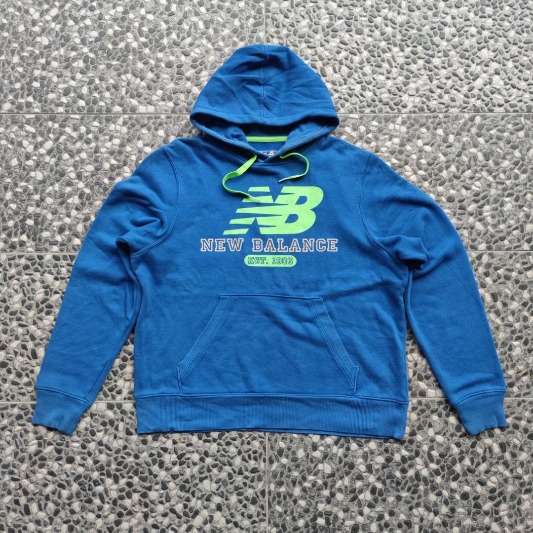 New Balance Hoodie, Men's Fashion, Tops & Sets, Hoodies on Carousell