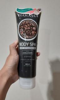 [NEW] HANASUI Body Spa Body Exfoliating Gel Coffee 300 ml