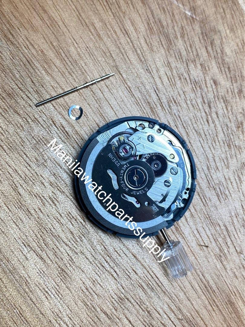 NH34/4R34 GMT Function Automatic Movement for Seiko Mod and replacement,  Men's Fashion, Watches & Accessories, Watches on Carousell