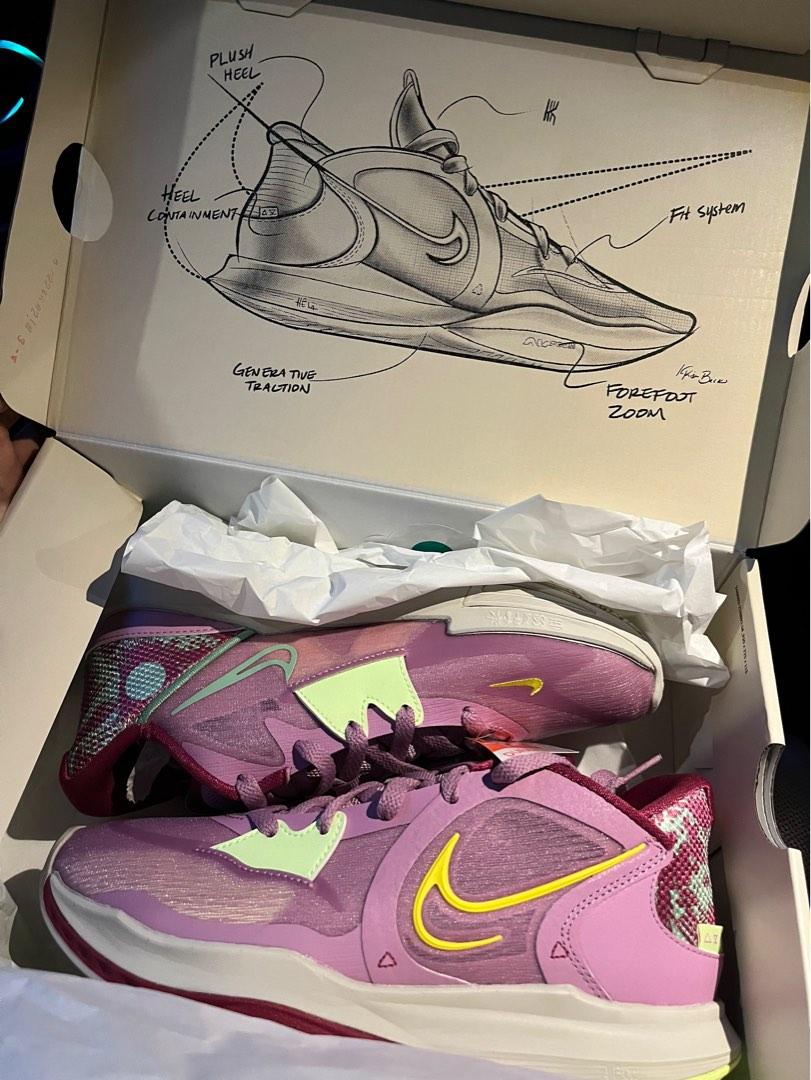 Kyrie 5 pale ivory black orchid shop