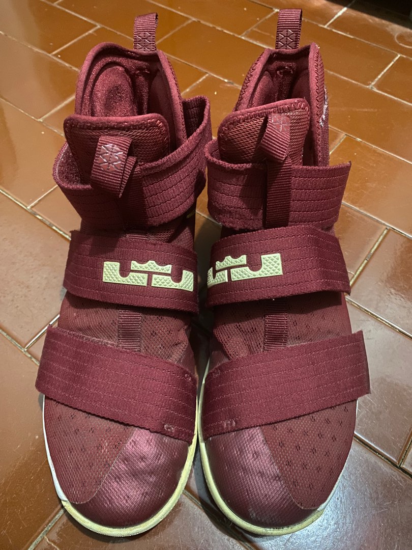 Lebron soldier discount 1 maroon