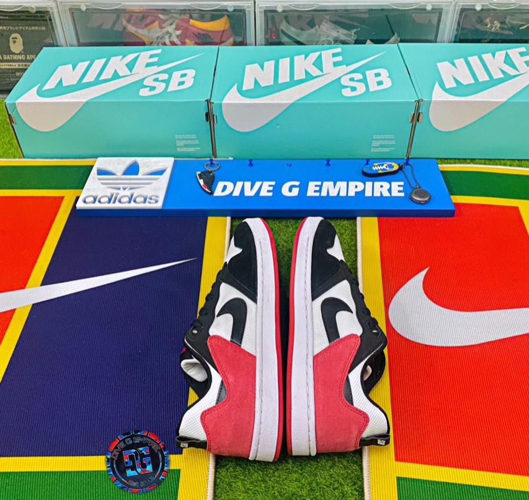 alleyoop nike sb red
