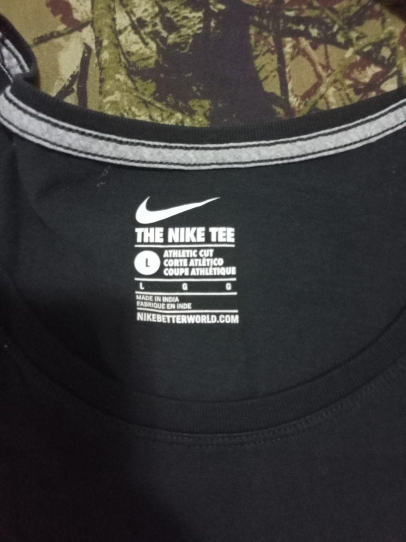 Nike Shirt (Category: Shirts) located in Santa Rosa. Submitted by lenborbs (Listing ID 1191491648, Image 2). Description: Original Nike T-shirt, Black, large size but can fit for medium bought in dubai Armpit to armpit = 16 inches Length= 24 inches NOTE: ALL ITEMS POSTED IS AVAILABLE UNLESS THERE IS A SOLD MARK.