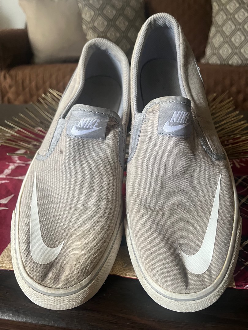 narrow slip on sneakers