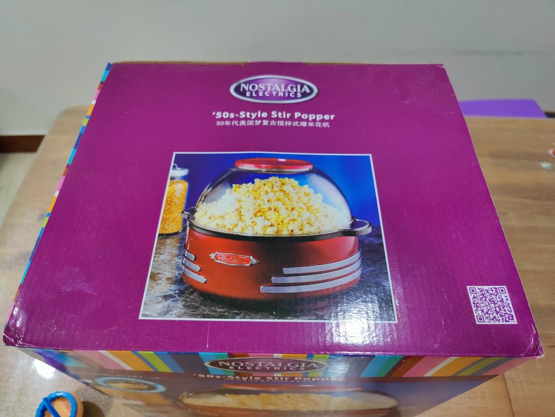 Nostalgia Popcorn Machine, Furniture & Home Living, Kitchenware