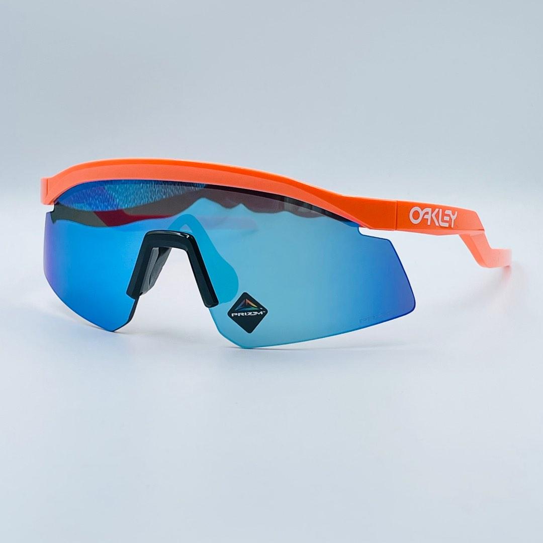 Hydra Prizm Sapphire Lenses, Neon Orange Frame Sunglasses