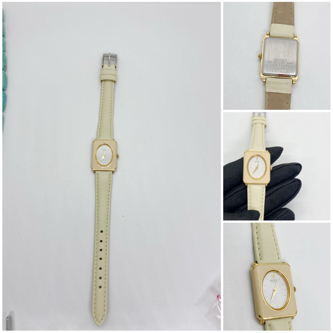 Off White Enameled Seiko Watch, Women's Fashion, Watches & Accessories,  Watches on Carousell