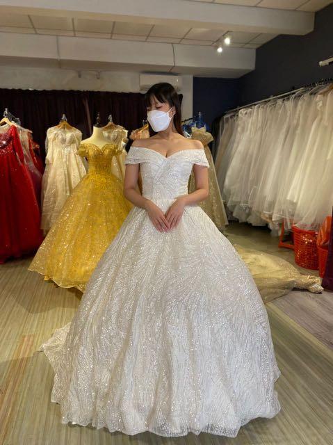 Full diamond deals dress