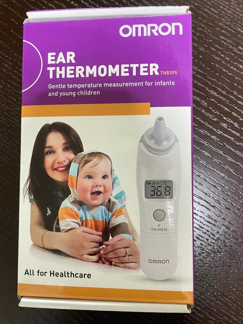 Omron Ear Thermometer TH839S, Health & Nutrition, Thermometers on Carousell