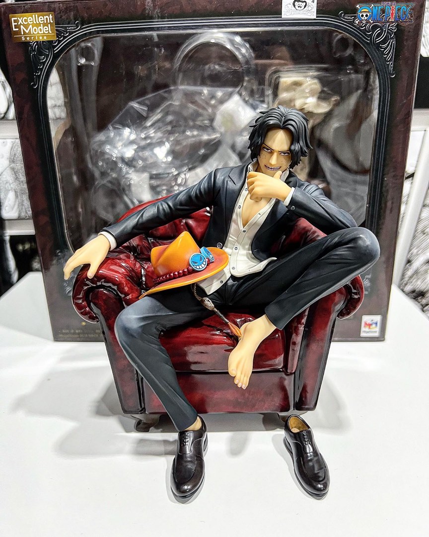 One Piece MegaHouse Portrait of Pirates POP SOC Ace, Hobbies